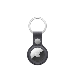 Dėklas Apple AirTag FineWoven Key Ring, black MT2H3ZM/A