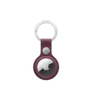 Dėklas Apple AirTag FineWoven Key Ring, mulberry MT2J3ZM/A
