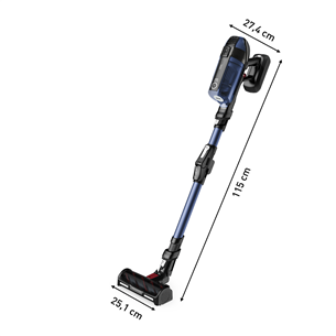 Tefal X-Force Flex 12.60 Aqua, blue - Cordless vacuum cleaner