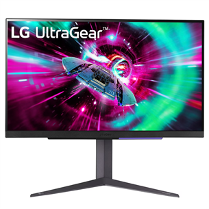 Monitorius LG UltraGear GR93U, 27'', Ultra HD, 144 Hz, LED IPS, black