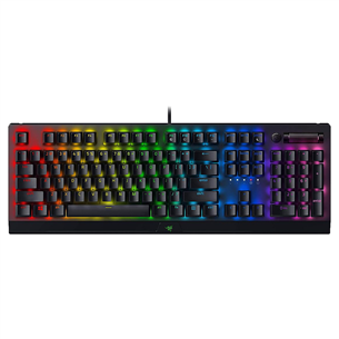 Klaviatūra Razer BlackWidow V4 X, Green Switch, mechanical, SWE, black