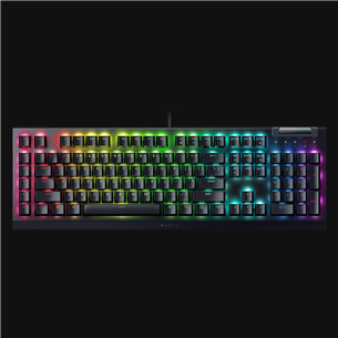 Klaviatūra Razer BlackWidow V4 X, Green Switch, mechanical, SWE, black