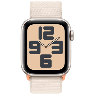 Išmanusis laikrodis Apple Watch SE 2, GPS + Cellular, Sport Loop, 40 mm, starlight