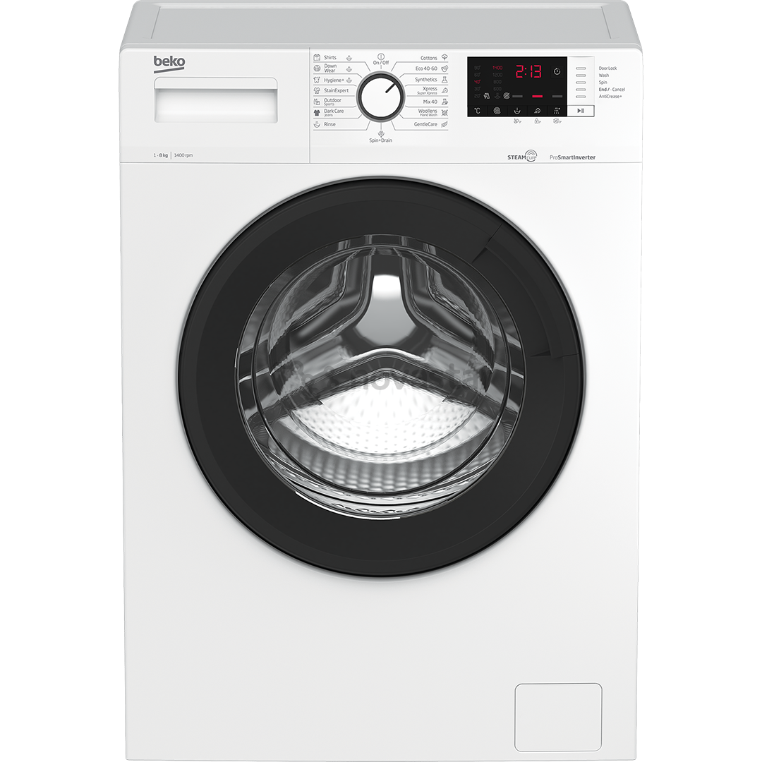 Beko, 8 кг, глубина 55 см - Стиральная машина с передней загрузкой