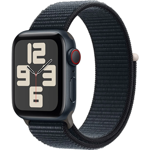 Apple Watch SE 2, GPS + Cellular, Sport Loop, 44 мм, темно-серый - Смарт-часы