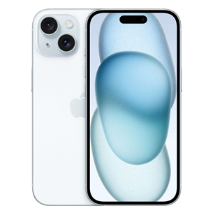 Apple iPhone 15, 128 GB, blue - Smartphone