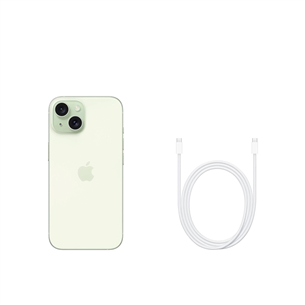 Apple iPhone 15, 256 GB, green - Smartphone