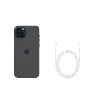 Apple iPhone 15 Plus, 256 ГБ, черный - Смартфон