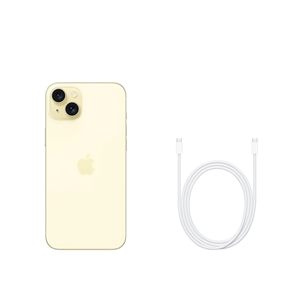 Išmanusis telefonas Apple iPhone 15 Plus, 256 GB, yellow