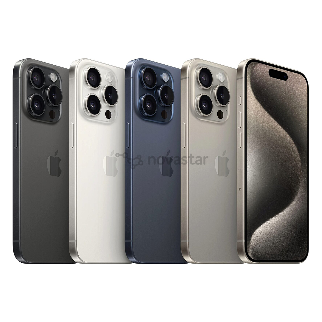 Apple iPhone 15 Pro, 128 GB, black - Smartphone