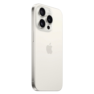 Išmanusis telefonas Apple iPhone 15 Pro, 128 GB, White Titanium