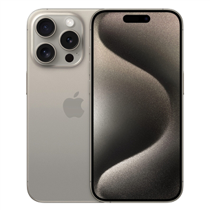 Apple iPhone 15 Pro, 128 GB, beige - Smartphone MTUX3PX/A