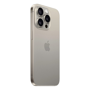 Išmanusis telefonas Apple iPhone 15 Pro, 256 GB, Natural Titanium