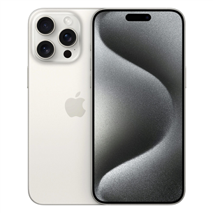 Apple iPhone 15 Pro Max, 1 ТБ, белый - Смартфон MU7H3PX/A