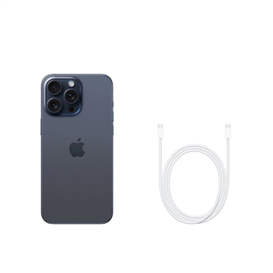 Apple iPhone 15 Pro Max, 1 ТБ, синий - Смартфон