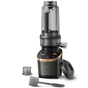 Philips Flip&Juice, 1500 W, black - Blender + 2 toGo bottles