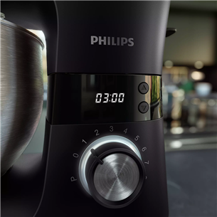 Virtuvinis kombainas Philips Series 7000, 5,5 L, 1000 W, black