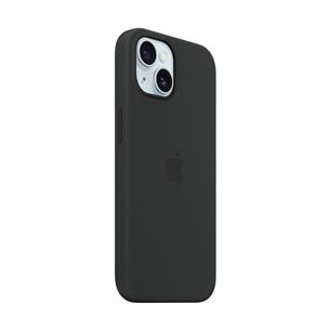 Dėklas Apple Silicone Case with Magsafe, iPhone 15, black