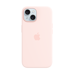 Dėklas Apple Silicone Case with Magsafe, iPhone 15, light pink