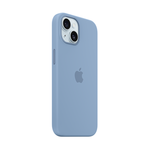 Dėklas Apple Silicone Case with Magsafe, iPhone 15, winter blue