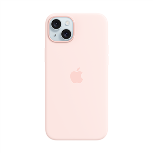 Dėklas Apple Silicone Case with Magsafe, iPhone 15 Plus, light pink