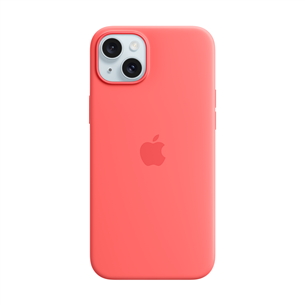 Dėklas Apple Silicone Case with Magsafe, iPhone 15 Plus, guava