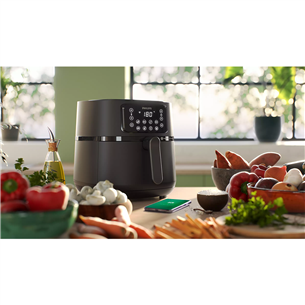 Philips Airfryer 5000 series XXL Connected, 7,2 L, 2000 W, black - Gruzdintuvė