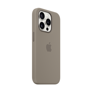 Dėklas Apple Silicone Case with Magsafe, iPhone 15 Pro, clay
