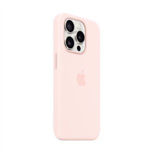 Dėklas Apple Silicone Case with Magsafe, iPhone 15 Pro, light pink