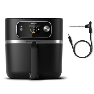 Karšto oro gruzdintuvė Philips 7000 XXL Airfryer Combi Connected, 8,3 L, 2200 W, juoda HD9880/90