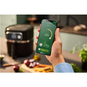 Gruzdintuvė Philips 7000 XXL Airfryer Combi Connected, 8,3 L, 2200 W, black