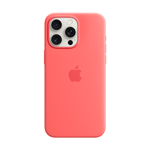 Dėklas Apple Silicone Case with Magsafe, iPhone 15 Pro Max, guava