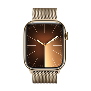 Apple Watch 45 mm, Milanese Loop, gold - Dirželis