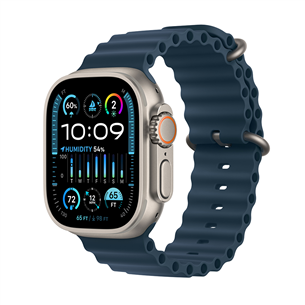 Apple Watch 49 mm, Ocean Band, blue - Laikrodžio dirželis