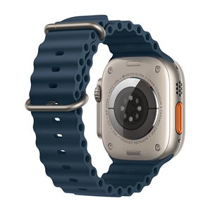 Apple Watch 49 mm, Ocean Band, blue - Laikrodžio dirželis