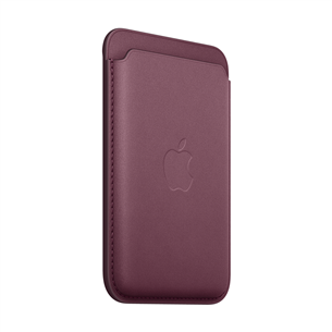 Apple FineWoven Wallet, Magsafe, mulberry - Piniginė