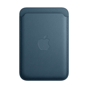 Apple FineWoven Wallet, Magsafe, pacific blue - Piniginė