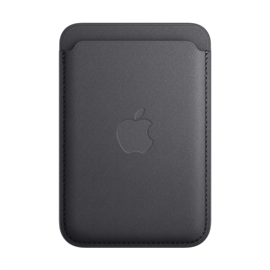 Apple FineWoven Wallet, Magsafe, black - Piniginė