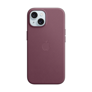 Apple FineWoven Case with MagSafe, iPhone 15, фиолетовый - Чехол