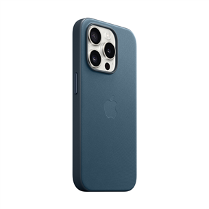 Dėklas Apple FineWoven Case with MagSafe, iPhone 15 Pro, pacific blue