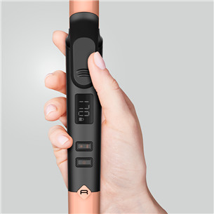 Rowenta Express Shine, Papaya Version, 25 mm, pink - Plaukų garbanojimo žnyplės