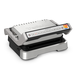 Elektrinis grilis Tefal OptiGrill 2in1, inox GC772D30