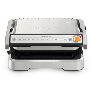 Elektrinis grilis Tefal OptiGrill 2in1, inox