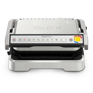 Elektrinis grilis Tefal OptiGrill 2in1, inox