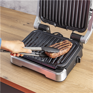 Elektrinis grilis Tefal OptiGrill 2in1, inox