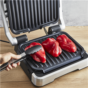 Elektrinis grilis Tefal OptiGrill 2in1, inox