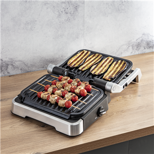 Elektrinis grilis Tefal OptiGrill 2in1, inox