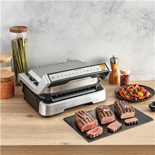 Elektrinis grilis Tefal OptiGrill 2in1, inox