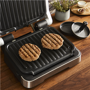 Tefal OptiGrill 4 в 1, нерж. сталь - Электрический гриль