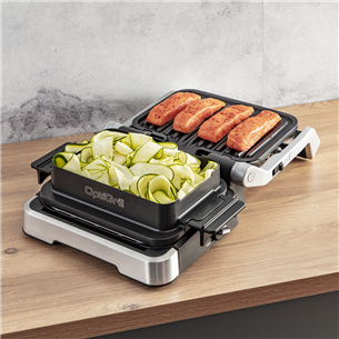 Tefal OptiGrill 4 в 1, нерж. сталь - Электрический гриль